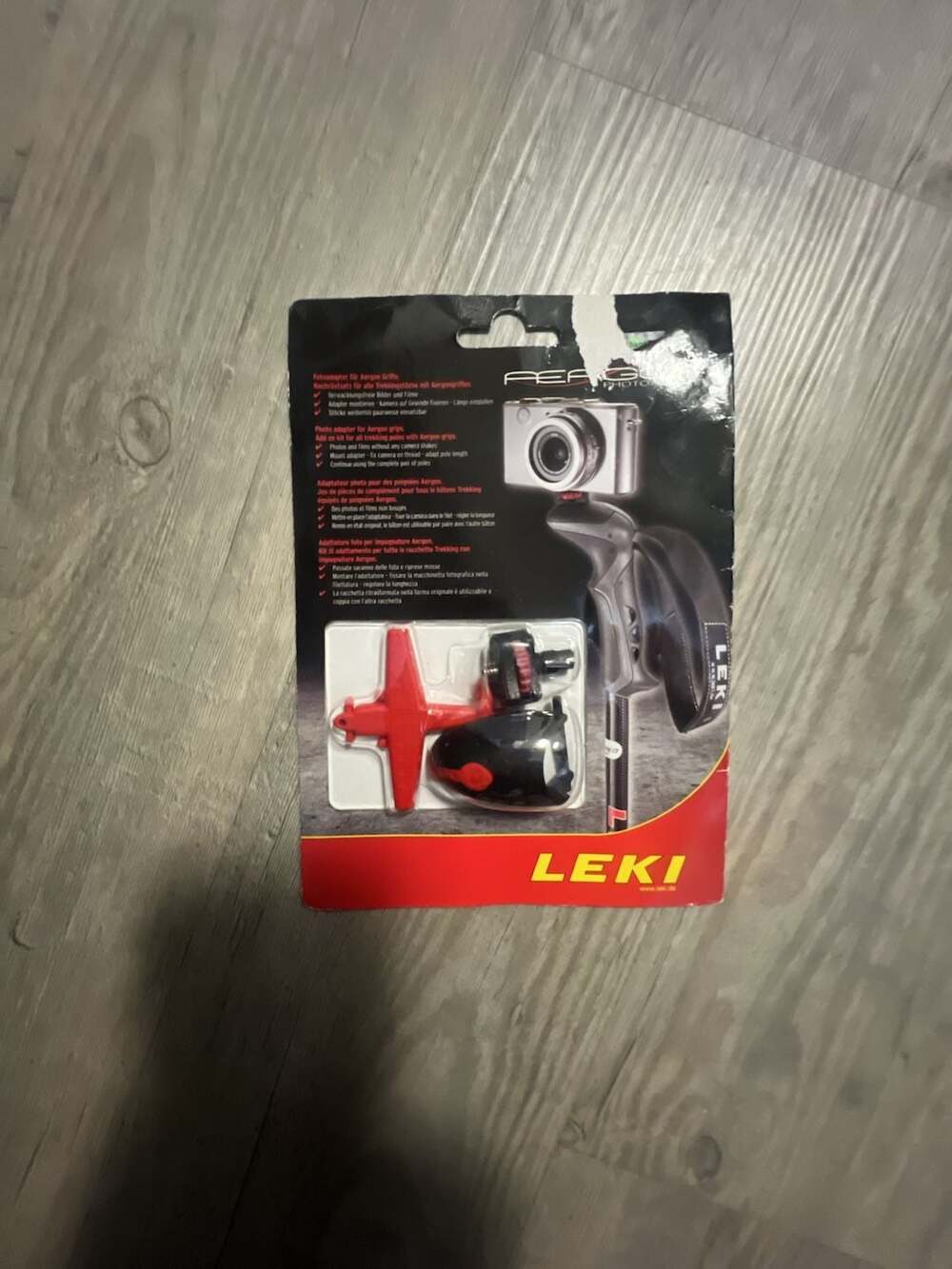 LEKI Aergon Photo Adapter Camera Mount Kit for Trekking Poles